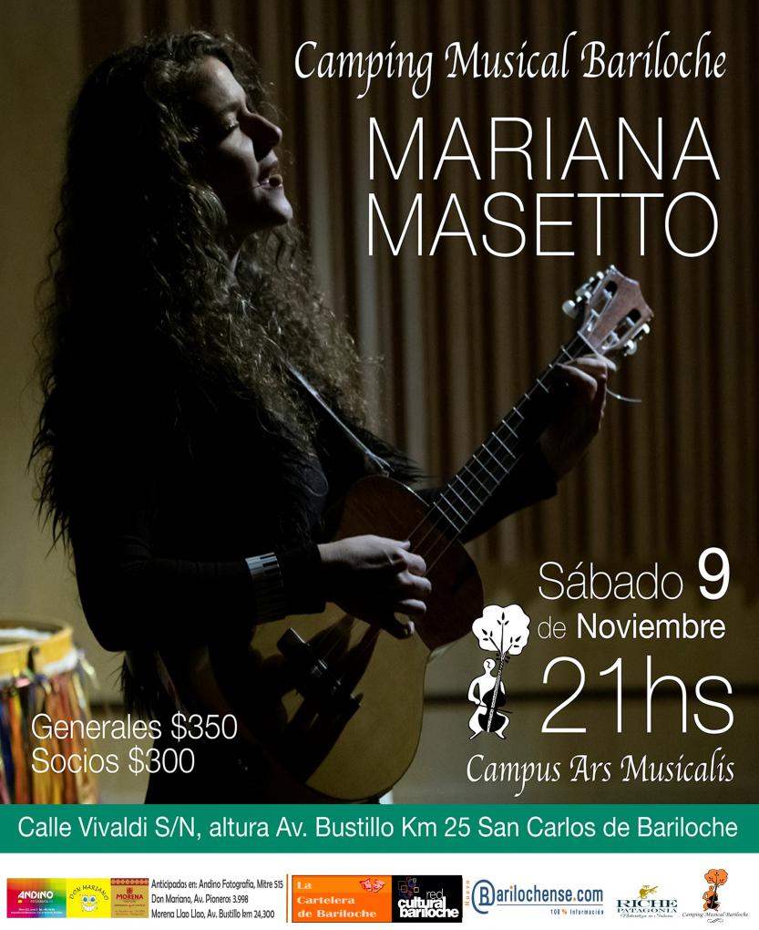 Mariana Masetto en concierto: m&uacute;sica popular latinoamericana y del mundo