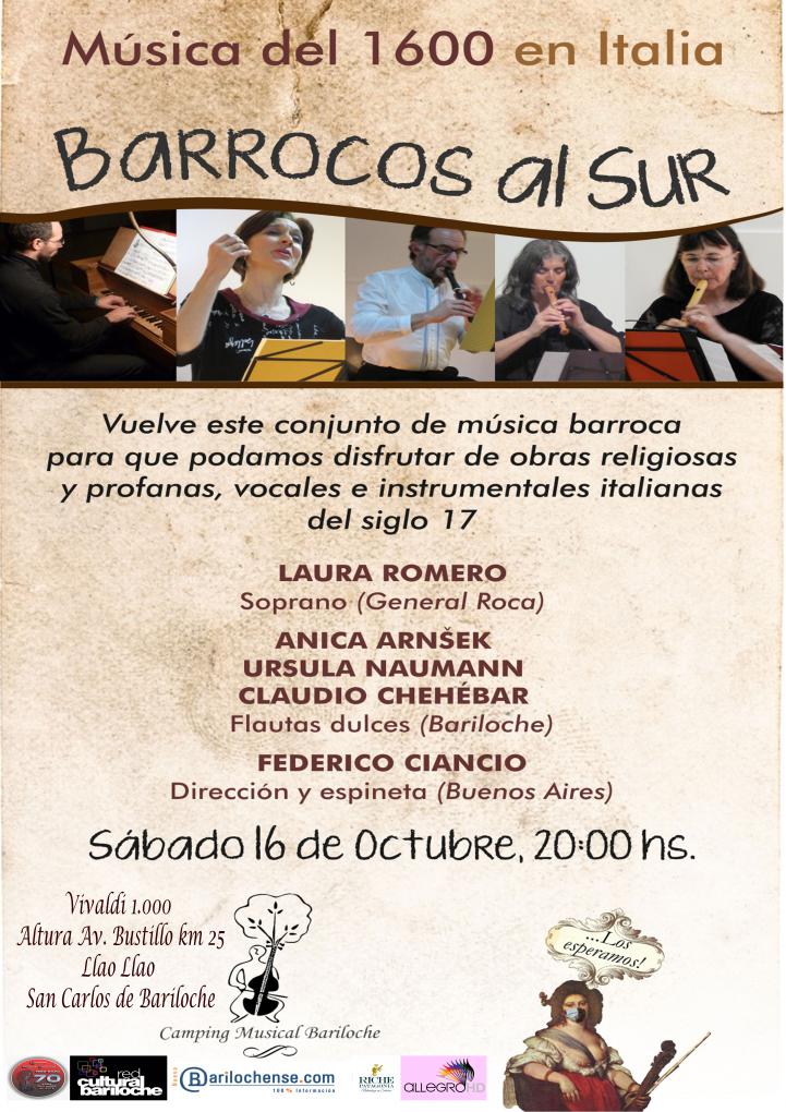 Barrocos al Sur M&uacute;sica del 1600 en Italia