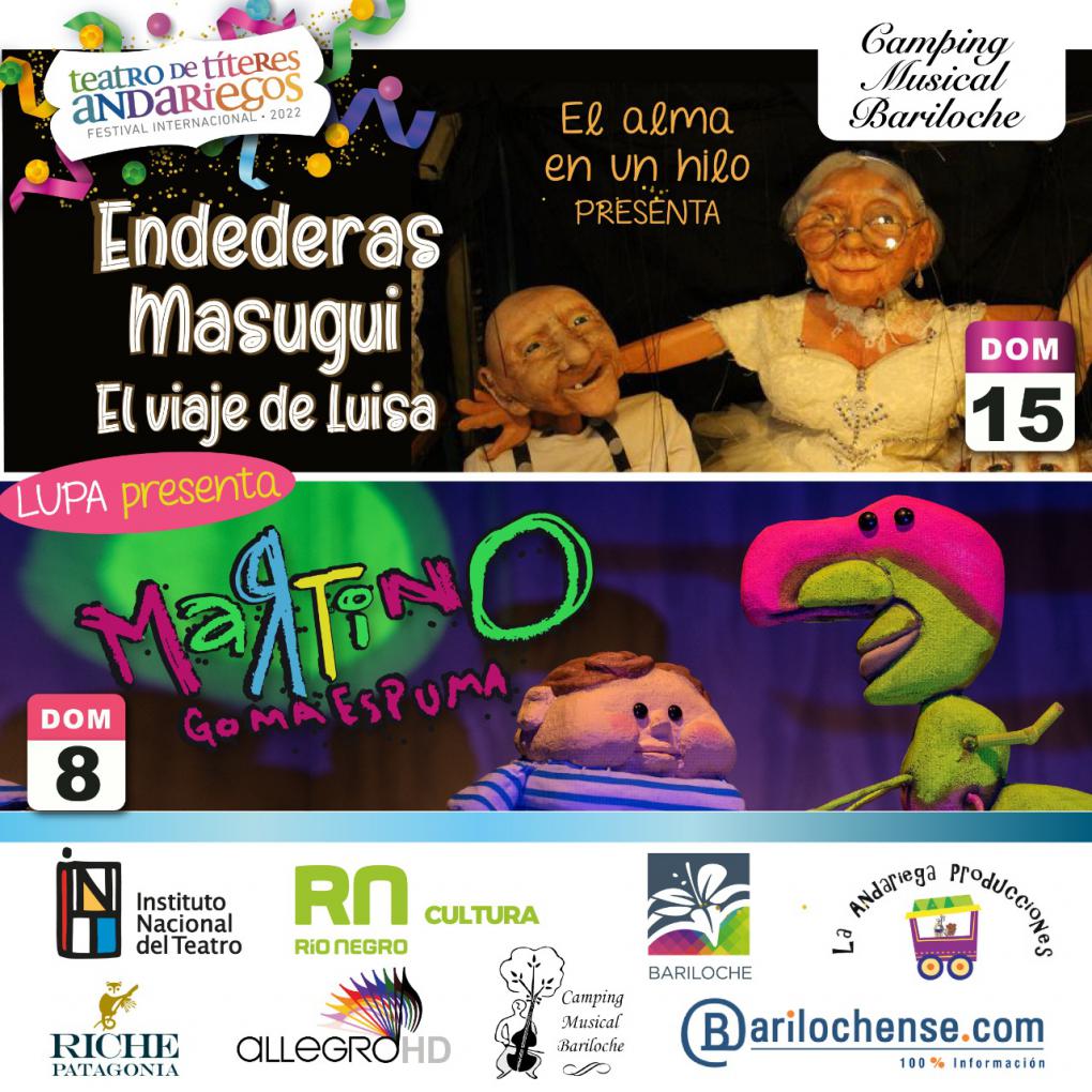 Festival Internacional Teatro de Titeres  Andariegos 2022: Endederas Masugui. El viaje de Luisa