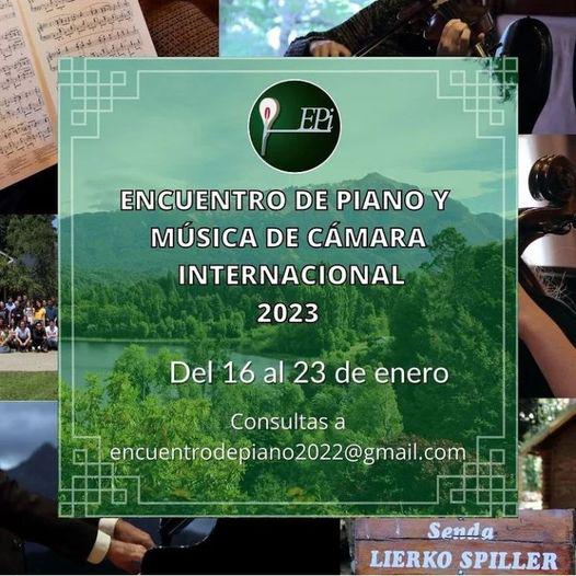 ENCUENTRO DE PIANO Y M&Uacute;SICA DE C&Aacute;MARA INTERNACIONAL 2023