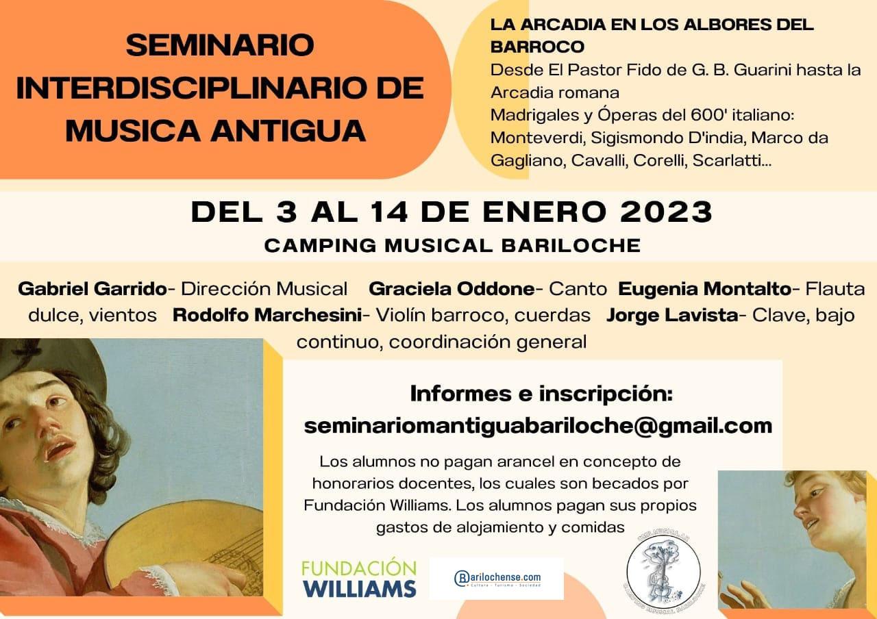 Seminario Interdisciplinario de M&uacute;sica Antigua 2023