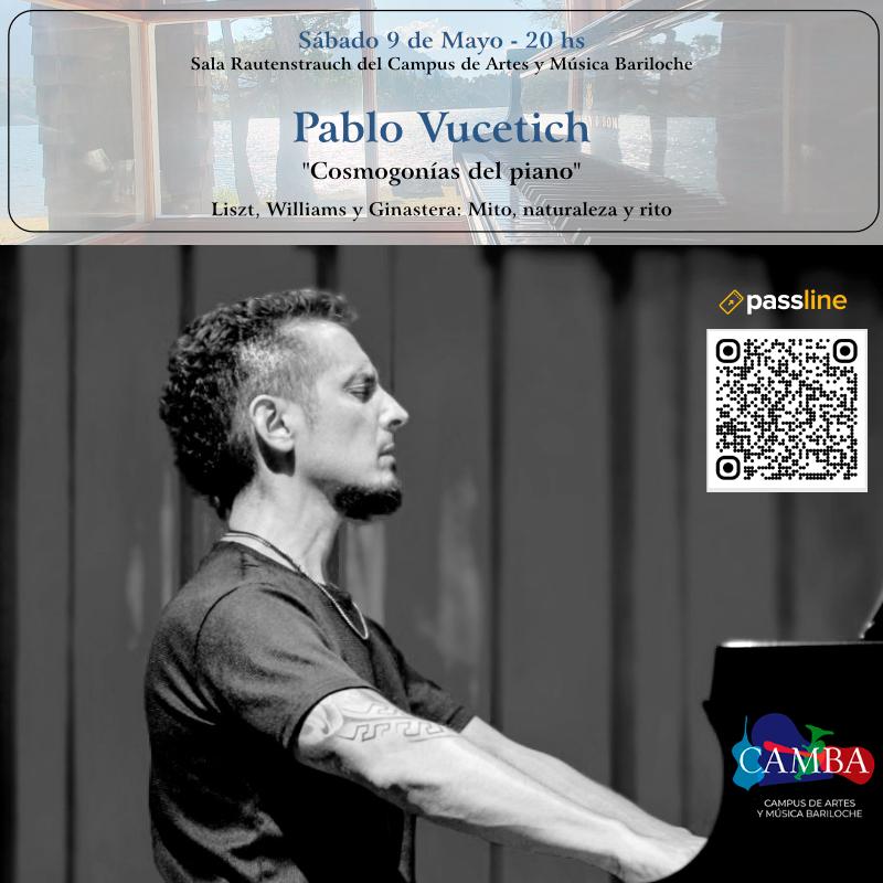 Cosmogon&iacute;as del piano Pablo Vucetich | Piano 