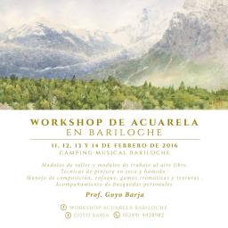 WORKSHOP DE PAISAJE EN ACUARELA 