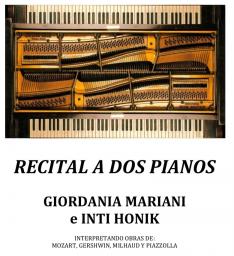 Concierto a dos pianos: Giordania Mariani- Inti Honik