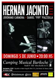 Hern&aacute;n Jacinto Trio: Domingo 5 de Junio, 20hs