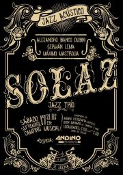 Solaz Tr&iacute;o - Jazz ac&uacute;stico: S&aacute;bado 17 de Septiembre