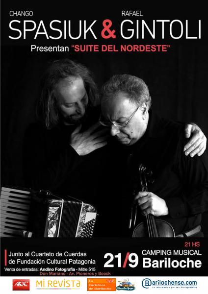Chango Spasiuk y Rafael G&iacute;ntoli: Suite del Nordeste