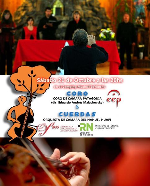 Coro de C&aacute;mara Patagonia y Orquesta de C&aacute;mara  Nahuel Huapi