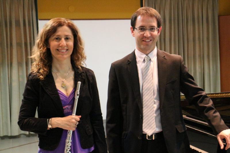 Concierto de piano y flauta traversa: Emilio Peroni y Florencia Ferenza