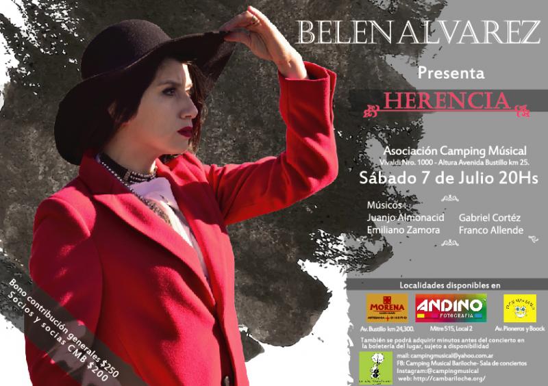 BELEN  ALVAREZ  presenta  HERENCIA