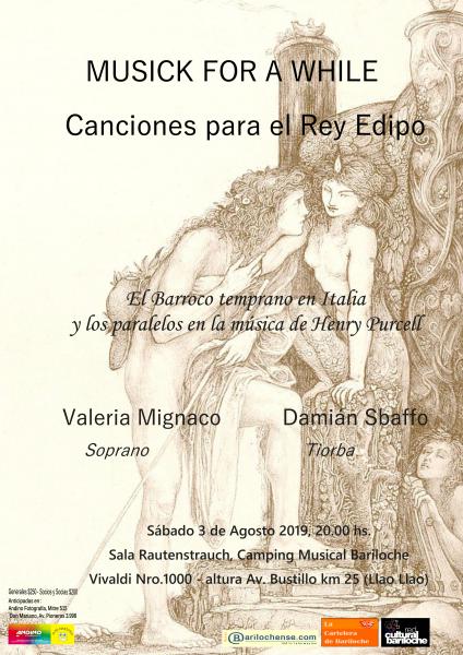 Musickfor a while: canciones para el Rey Edipo