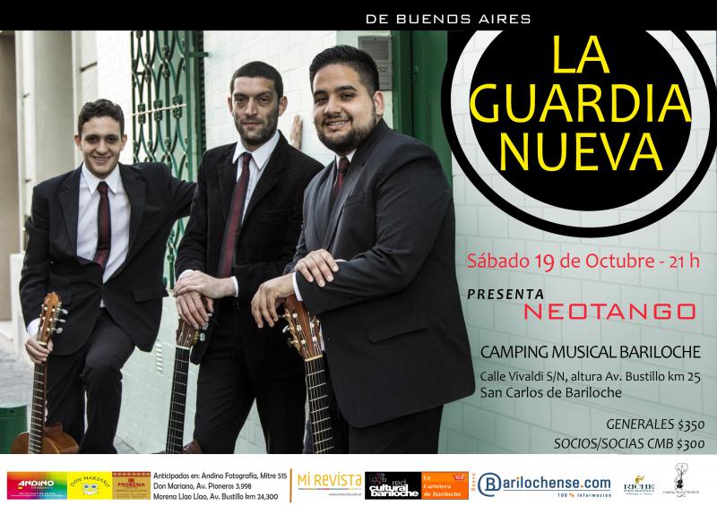 La Guardia Nueva - Tango: s&aacute;bado 19 de Octubre, 21hs