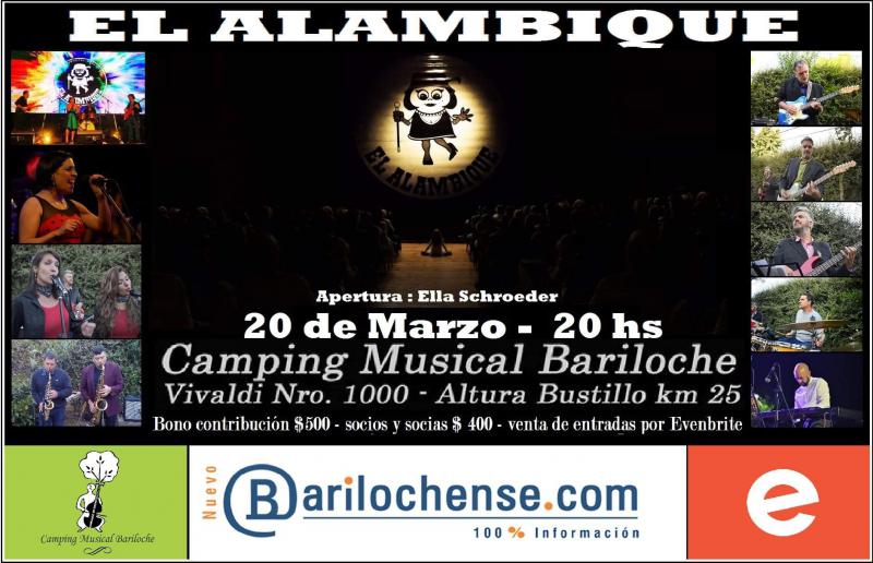 El Alambique en concierto: s&aacute;bado 20 de Marzo 20hs 