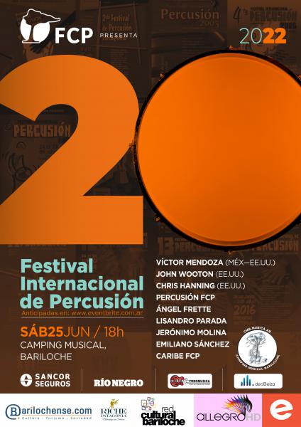 20&deg; Festival Internacional de Percusi&oacute;n en Bariloche