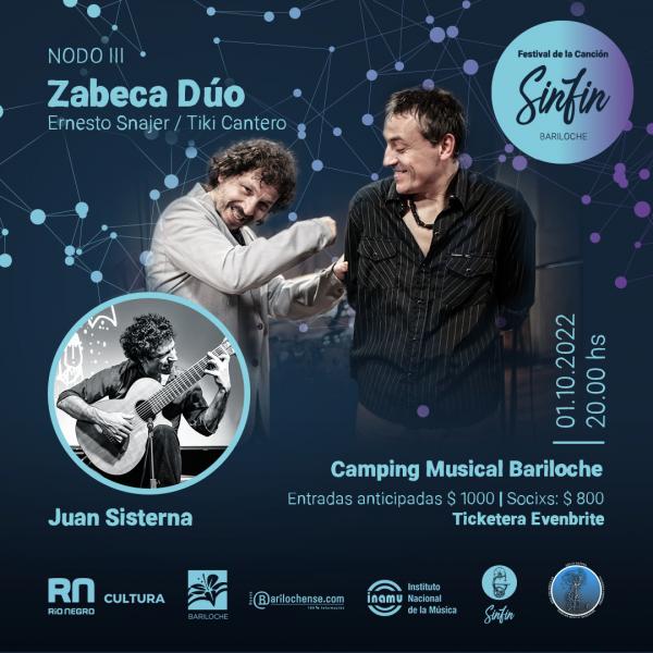 Zabeca D&uacute;o: Ernesto Snajer y Tiki Cantero