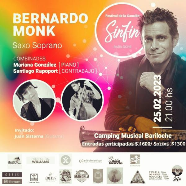Bernardo Monk en Camping Musical Bariloche