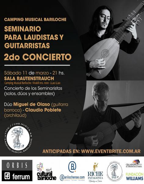 2do Concierto del Seminario para guitarristas y laudistas: m&uacute;sica renacentista y barroca 