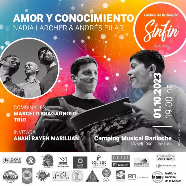 Festival de La Canci&oacute;n Sin Fin presenta a Nadia Larcher & Andr&eacute;s Pilar + Marcelo Bragagnolo Tr&iacute;o