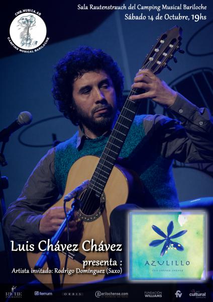 Luis Ch&aacute;vez Ch&aacute;vez presenta su segundo disco &laquo;Azulillo&raquo;