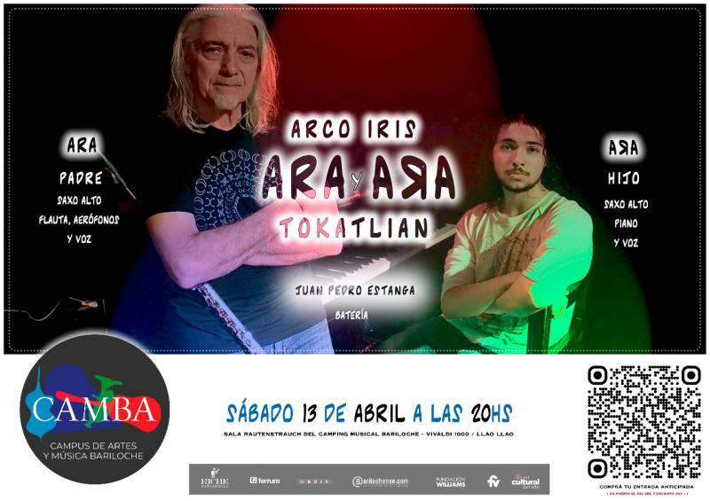 Ara Tokatlian y Ara Tokatlian (hijo) en concierto