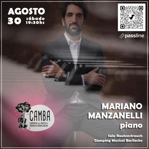 &#127929; &iexcl;Para agendar! Mariano Manzanelli  Piano
