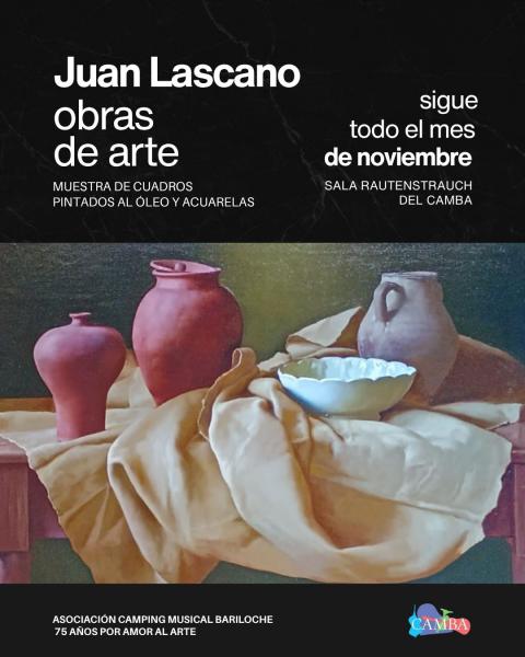 Obras de Juan Lascano en el CAMBA