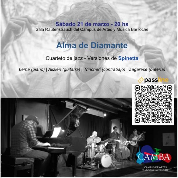 Alma de Diamante | Cuarteto de jazz - Versiones de Spinetta