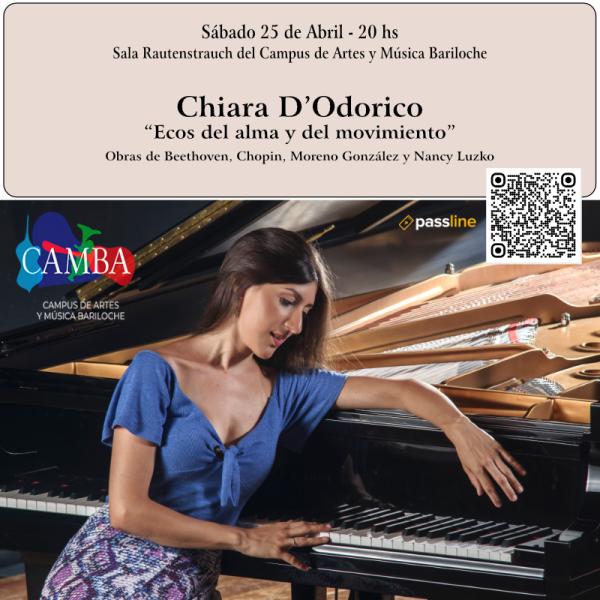 Ecos del alma y del movimiento - CHIARA D?ODORICO | Piano