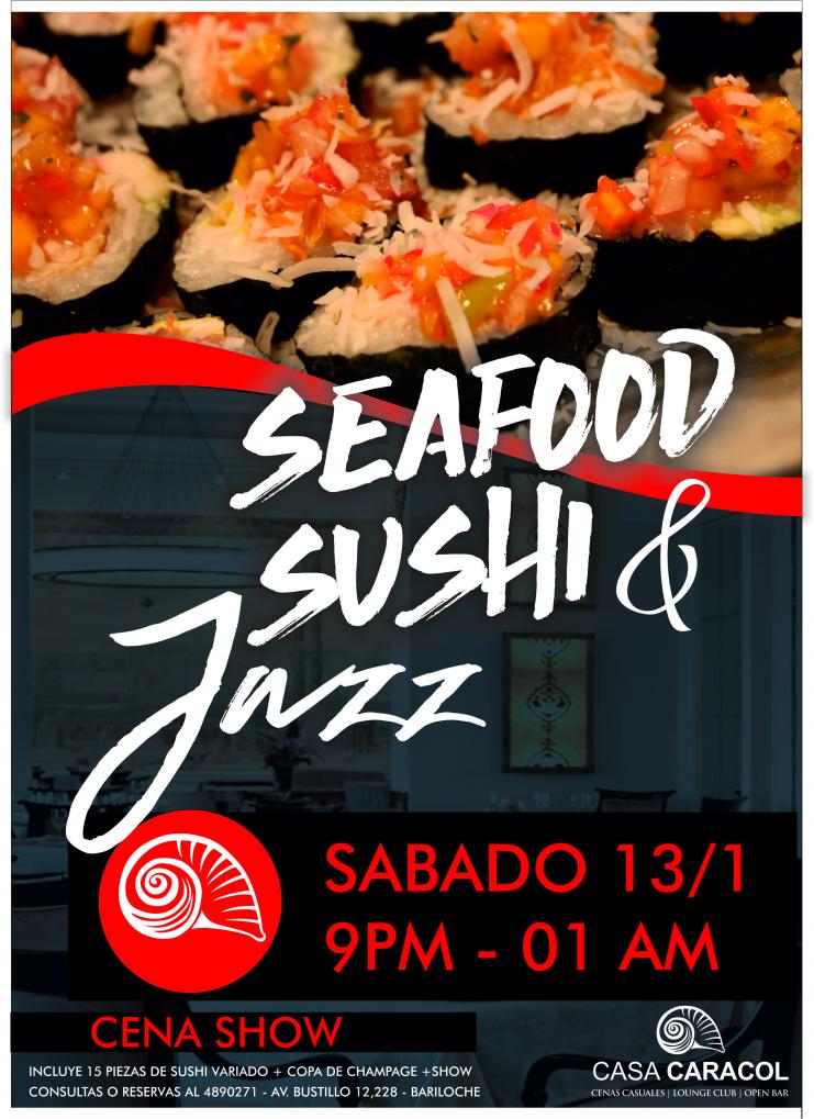 Jazz Funky Grooves & Sushi  (Cena Show)