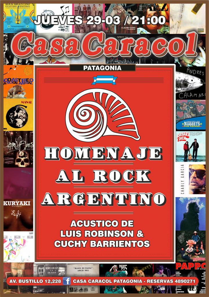 Homenaje al Rock Argentino.