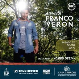 En vivo Franco Veron