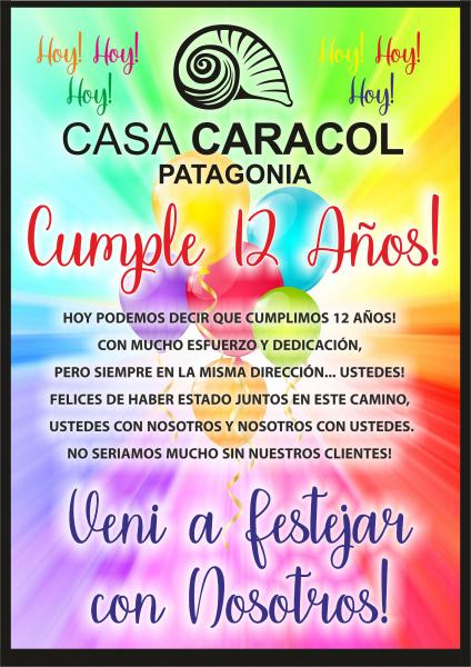 Cumple Caracol 12 A&ntilde;os!