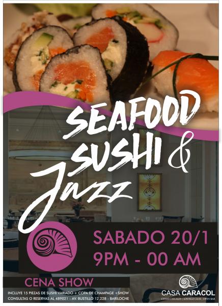 Jazz + Sushi de Sabado