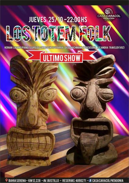 Los Totem Folk - &Uacute;ltimo show!