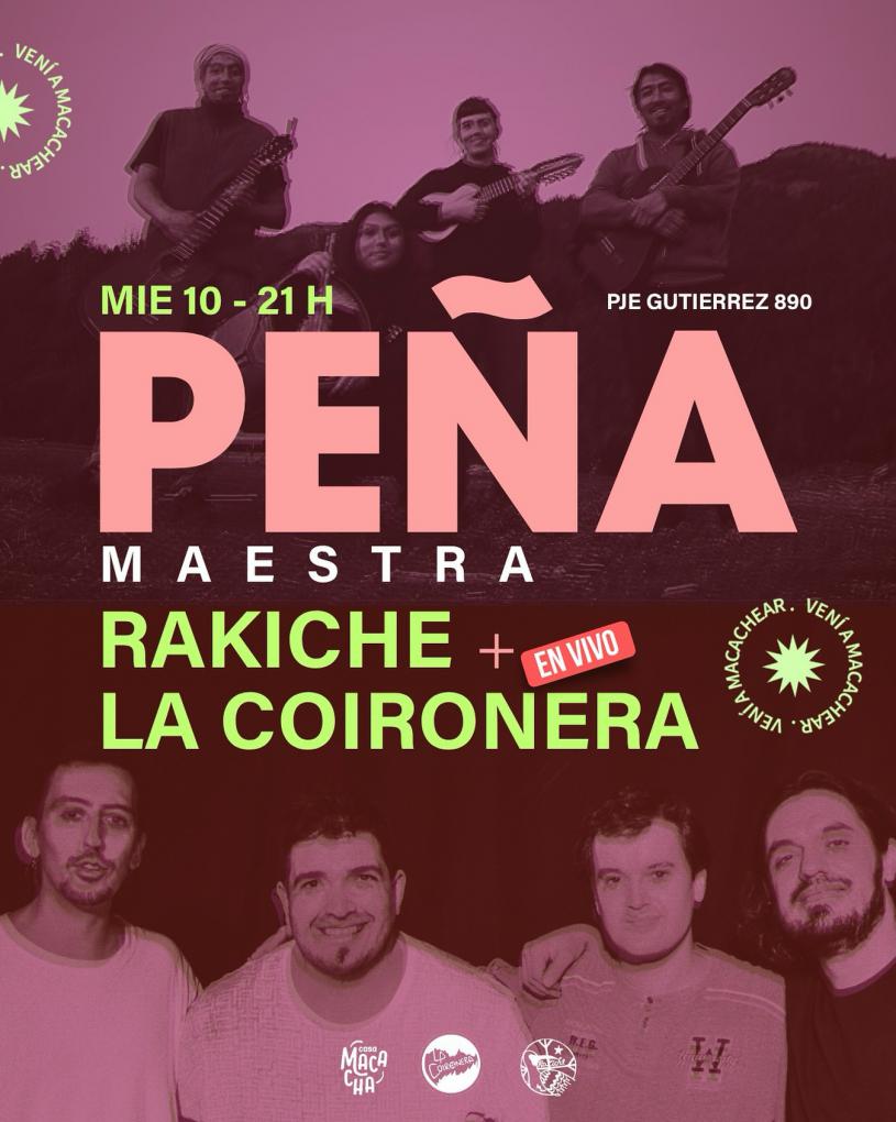 &#127926; Pe&ntilde;a Maestra en nuestra Casa