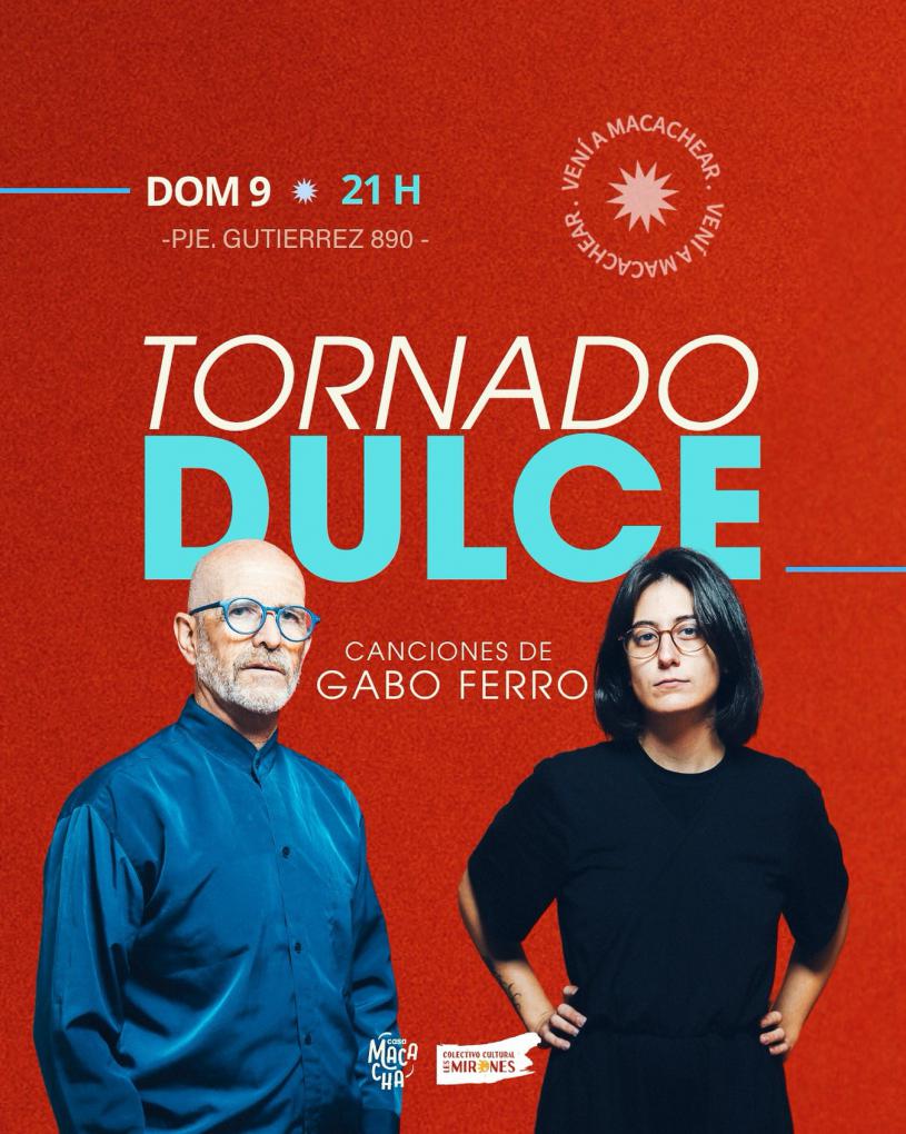 TORNADO DULCE: Canciones de Gabo Ferro