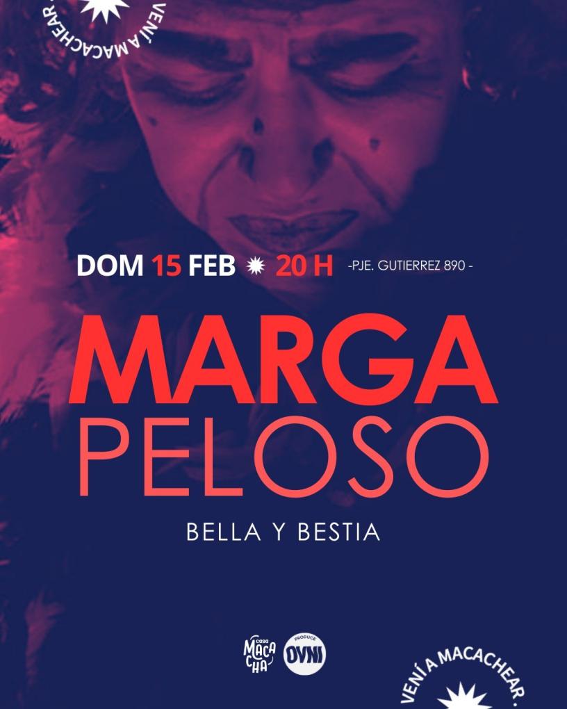 Marga Peloso: Bellas y Bestia