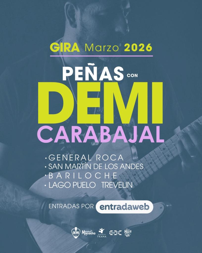 DEMI CARABAJAL GIRA PATAG&Oacute;NICA