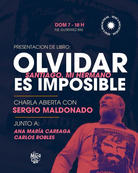 PRESENTACI&Oacute;N DE LIBRO  OLVIDAR ES IMPOSIBLE: Santiago, mi hermano