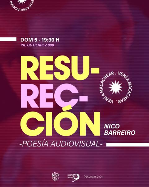 Resurrecci&oacute;n Poes&iacute;a audiovisual
