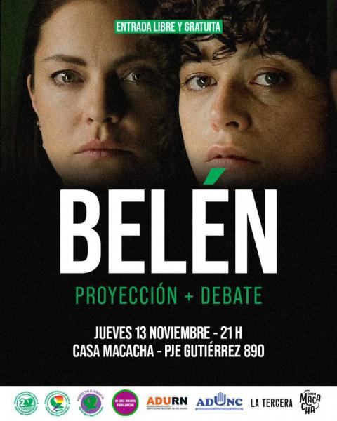 Proyecci&oacute;n gratuita de la pel&iacute;cula Bel&eacute;n en Bariloche