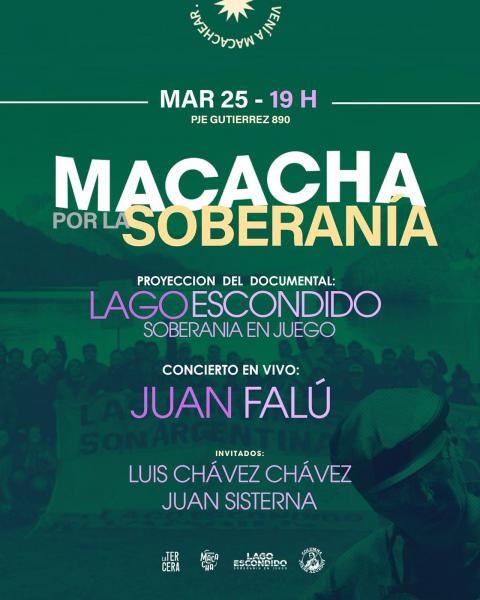 Macacha por la Soberanía con Juan Falú 🇦🇷