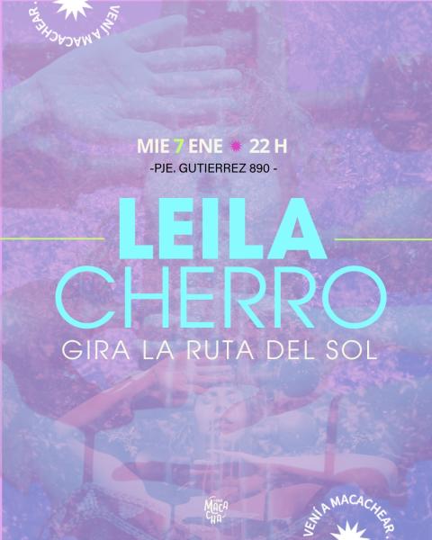 Gira La Ruta del Sol, de Leila Cherro