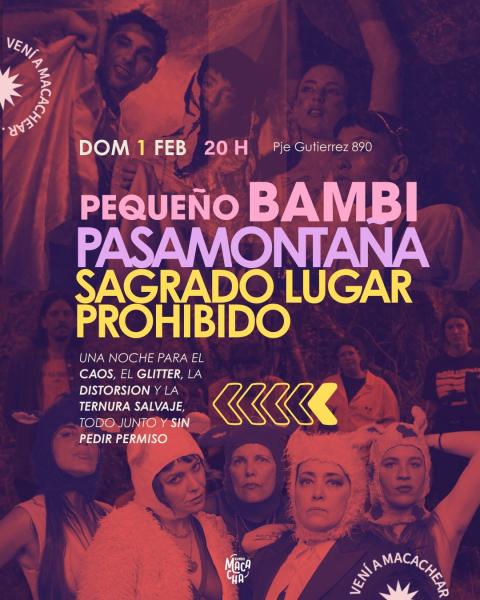 Pequeño Bambi - Pasamontaña - Sagrado Lugar Prohibido