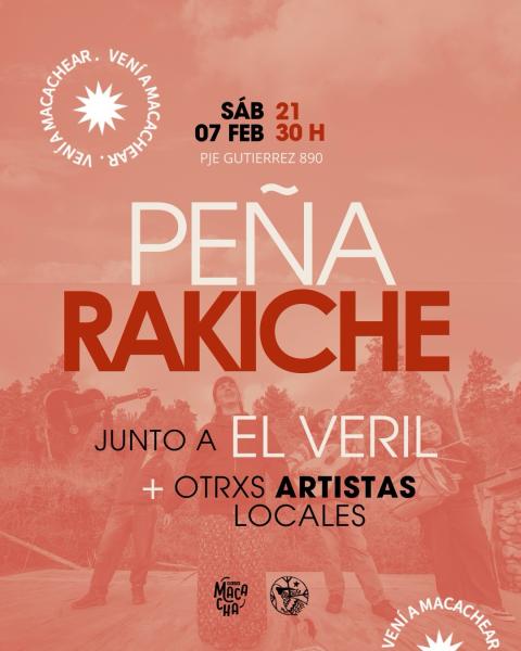  &iexcl;Se viene la Pe&ntilde;a Rakiche!