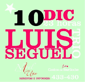 Show en vivo: Luis Seguel Trio