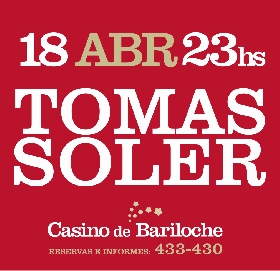 Sabado 18 de abril 23:00 hs.