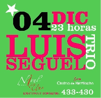 Show en vivo: Luis Seguel Trio