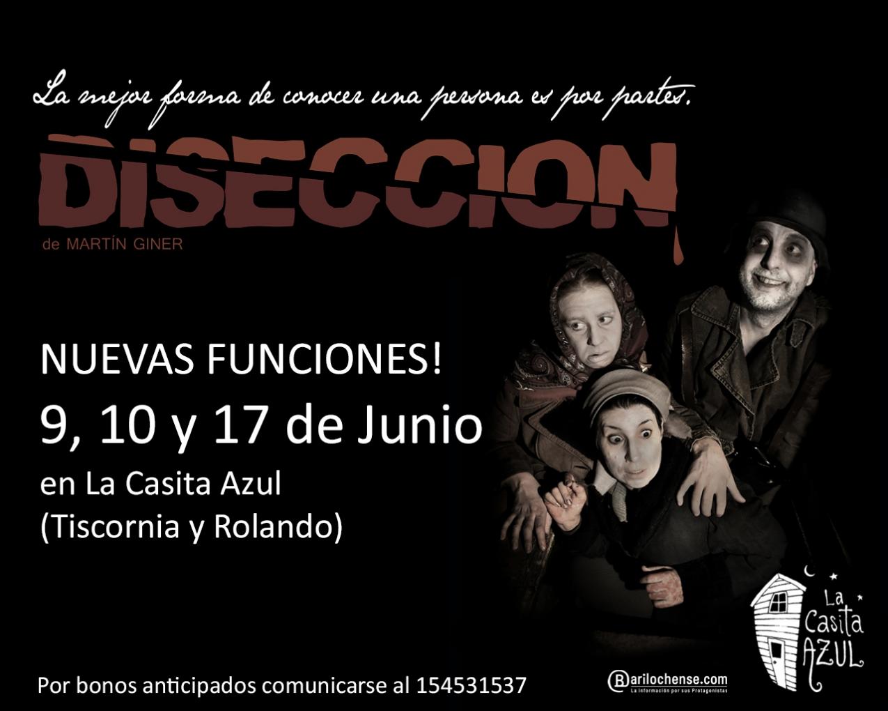 TEATRO "Disecci&oacute;n" de Mart&iacute;n Giner Grupo de Teatro Mezclum - Nuevas Funciones!