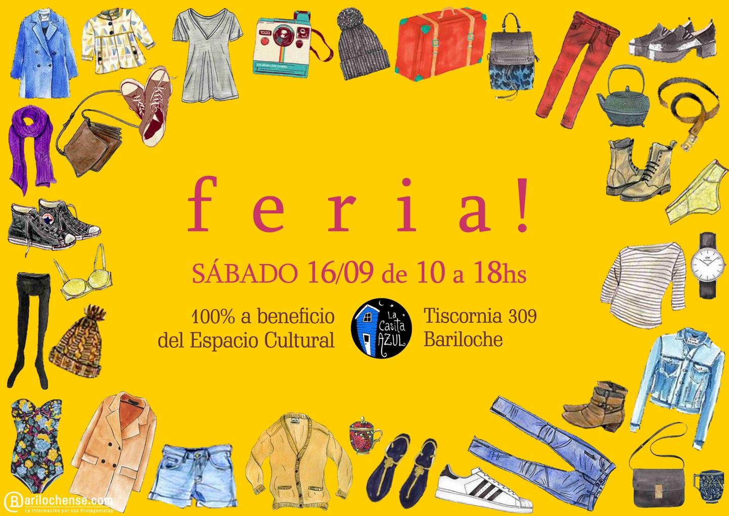 Gran Feria !! 100% a beneficio del Espacio Cultural Independiente